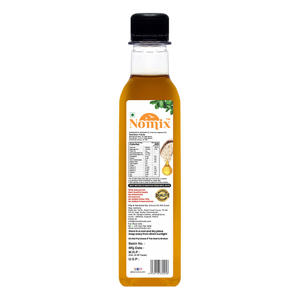 Nomix 100% Natural Sesame Oil (250ml)