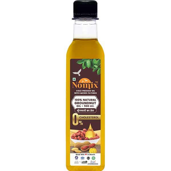 100% Natural Groundnut Oil (500ml)