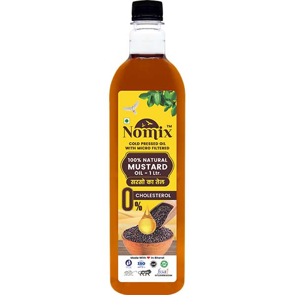 100% Natural Mustard Oil (1Ltr)