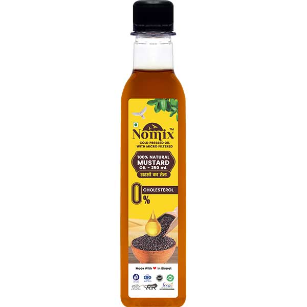 Nomix 100% Natural Mustard Oil (250ml)